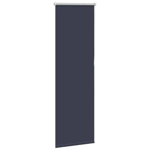 vidaXL Blackout Roller Blind Navy Blue 45x130cm Fabric Width 40.7 cm