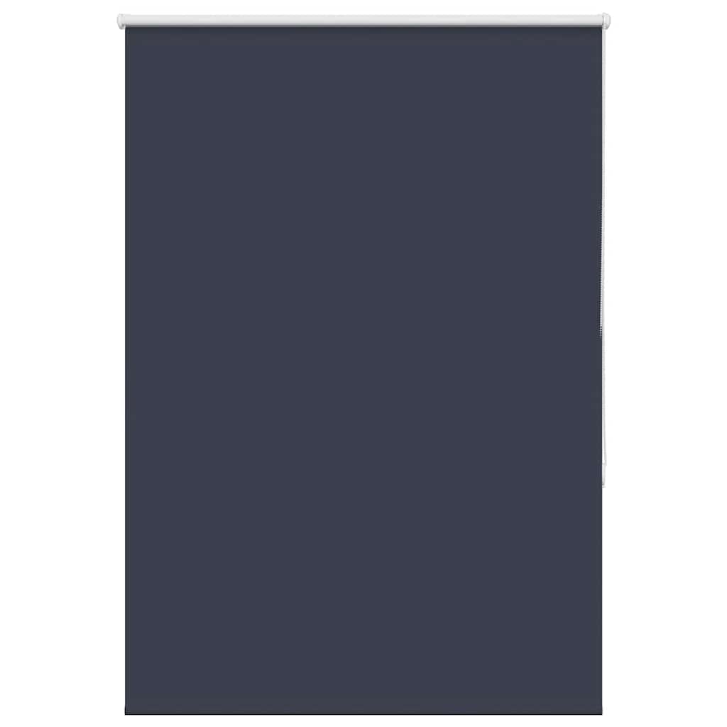 vidaXL Blackout Roller Blind Navy Blue 110x130 cm Fabric Width 105.7 cm