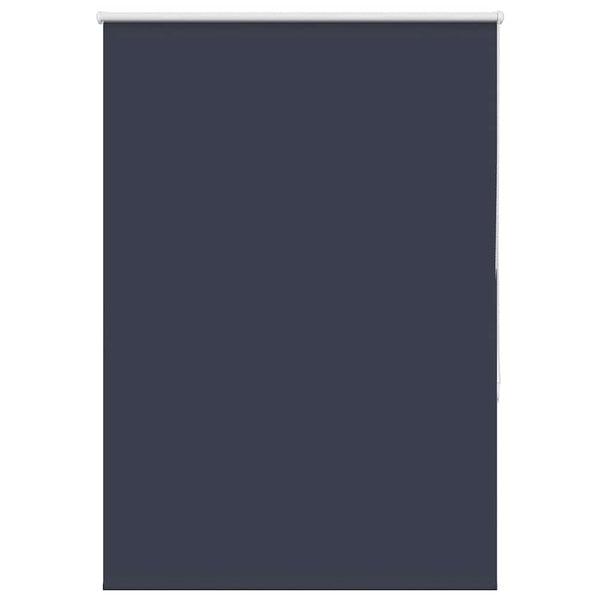 vidaXL Blackout Roller Blind Navy Blue 110x130 cm Fabric Width 105.7 cm