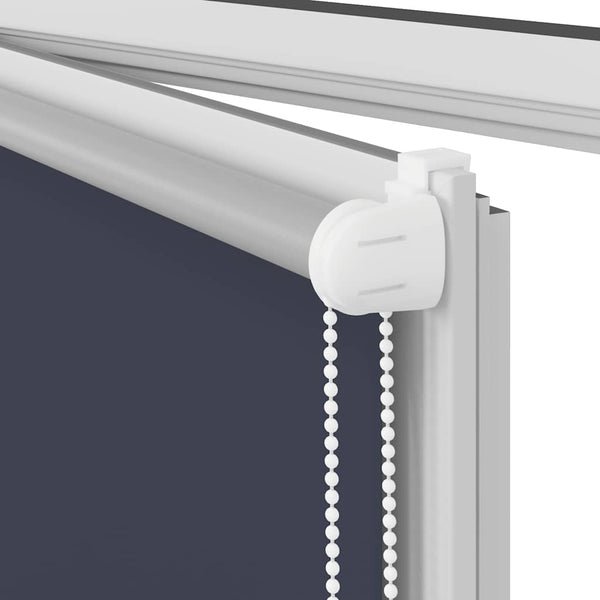vidaXL Blackout Roller Blind Navy Blue 110x130 cm Fabric Width 105.7 cm