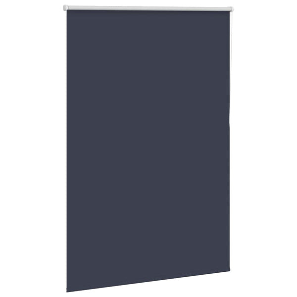 vidaXL Blackout Roller Blind Navy Blue 110x130 cm Fabric Width 105.7 cm