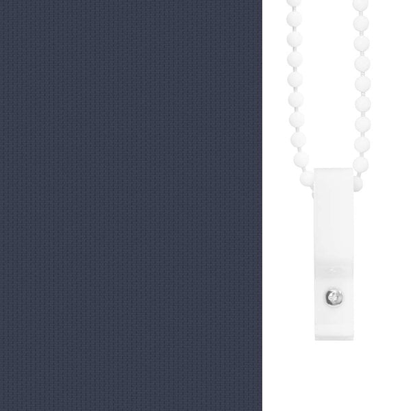 vidaXL Blackout Roller Blind Navy Blue 110x130 cm Fabric Width 105.7 cm