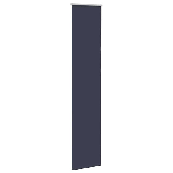 vidaXL Blackout Roller Blind Navy 40x210cm Fabric Width 35.7 cm