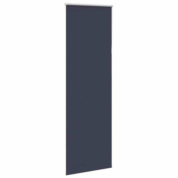 vidaXL Blackout Roller Blind Navy Blue 80x210cm Fabric width 75.7 cm