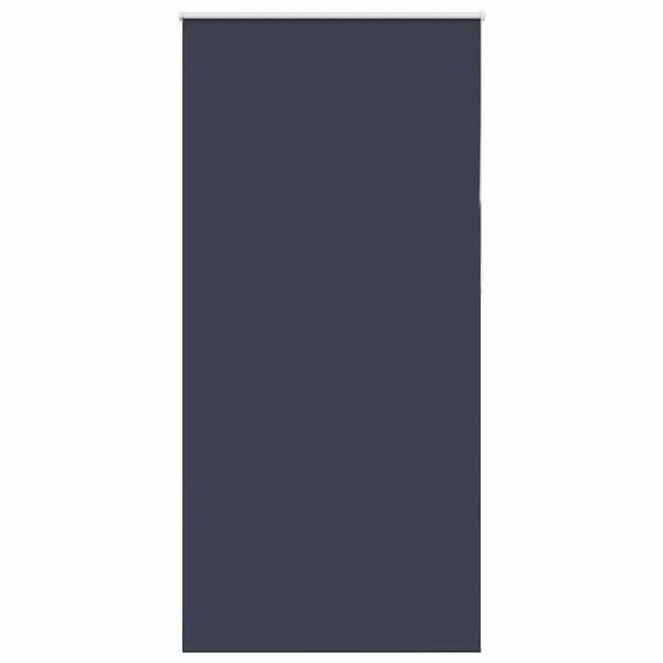 vidaXL Blackout Roller Blind Navy Blue 110x210 cm Fabric width 105.7 cm