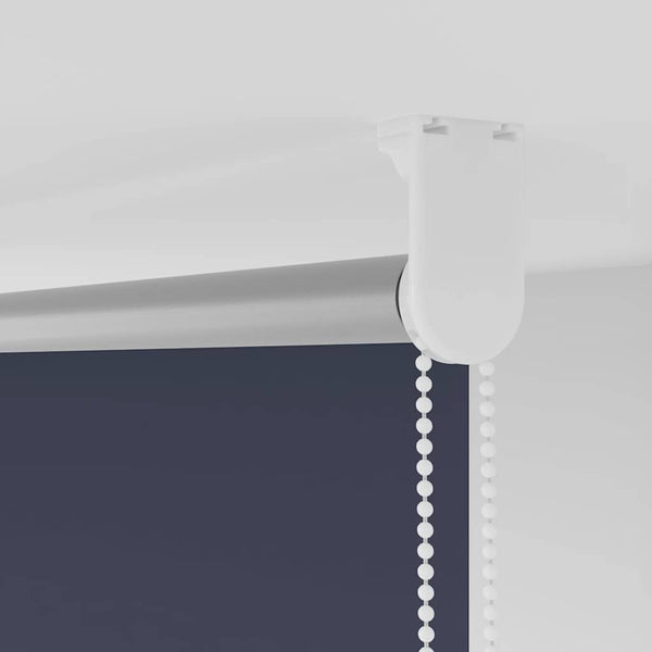 vidaXL Blackout Roller Blind Navy Blue 155x210 cm Fabric Width 151.6 cm
