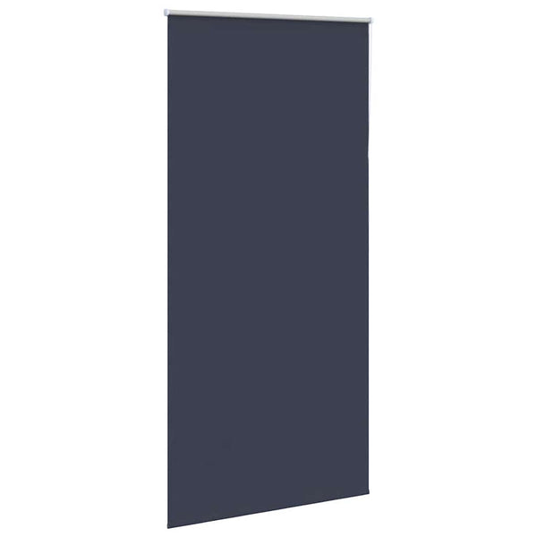 vidaXL Blackout Roller Blind Navy Blue 90x230cm Fabric Width 85.7 cm