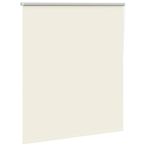 vidaXL Blackout Roller Blind Cream 125x130cm Fabric Width 121.6cm