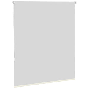 vidaXL Blackout Roller Blind Cream 125x130cm Fabric Width 121.6cm