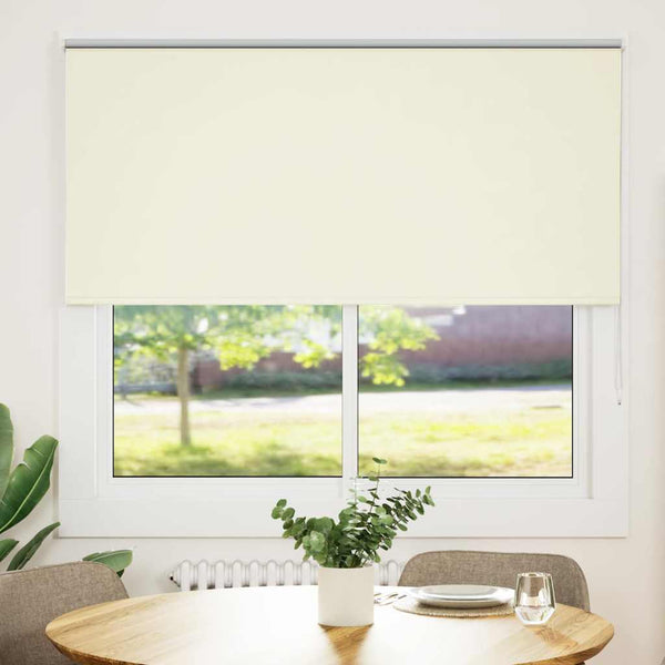 vidaXL Blackout Roller Blind Cream 160x175cm Fabric Width 156.6cm