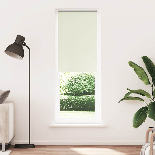 vidaXL Blackout Roller Blind Cream 85x210cm Fabric width 80.7 cm
