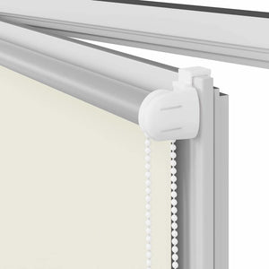 vidaXL Blackout Roller Blind Cream 85x210cm Fabric width 80.7 cm
