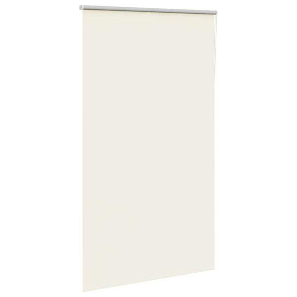 vidaXL Blackout Roller Blind Cream 130x230cm Fabric width 126.6cm