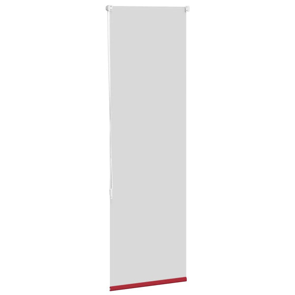 vidaXL Blackout Roller Blind Red 50x130 cm Fabric Width 45.7 cm Polyester