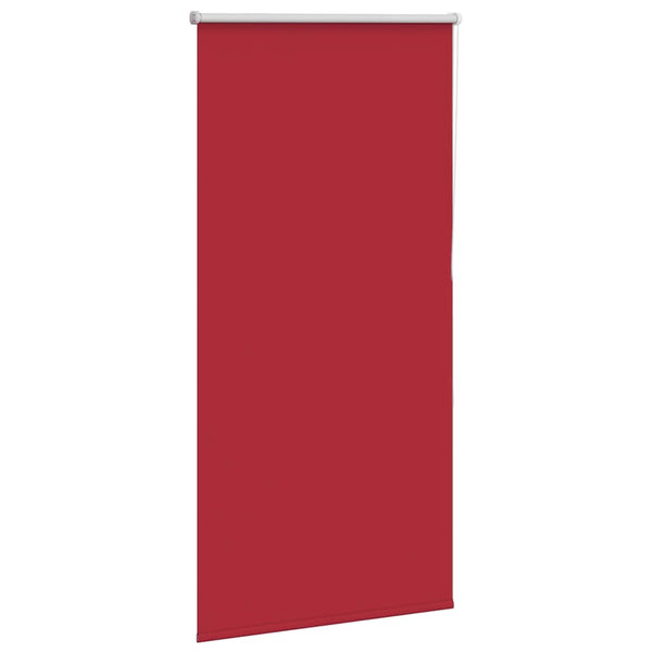 vidaXL Blackout Roller Blind Red 85x130 cm Fabric Width 80.7 cm Polyester