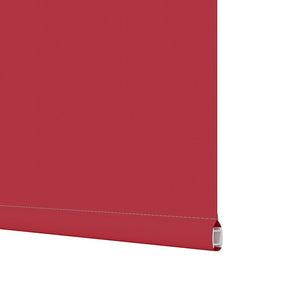 vidaXL Blackout Roller Blind Red 85x130 cm Fabric Width 80.7 cm Polyester