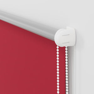 vidaXL Blackout Roller Blind Red 85x130 cm Fabric Width 80.7 cm Polyester