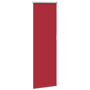 vidaXL Blackout Roller Blind Red 55x175 cm Fabric width 50.7 cm Polyester
