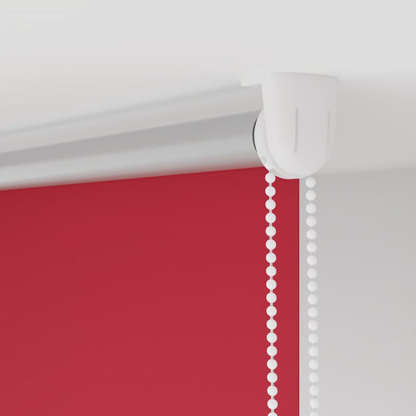 vidaXL Blackout Roller Blind Red 55x175 cm Fabric width 50.7 cm Polyester