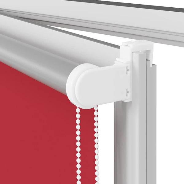 vidaXL Blackout Roller Blind Red 145x230cm Fabric Width 141.6cm Polyester