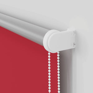 vidaXL Blackout Roller Blind Red 145x230cm Fabric Width 141.6cm Polyester