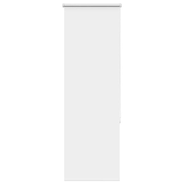 vidaXL Blackout Roller Blind White 55x130cm Fabric Width 50.7 cm Polyester