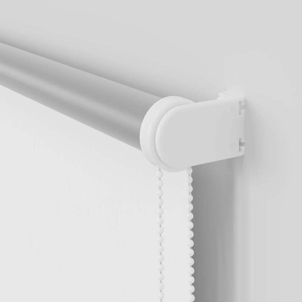 vidaXL Blackout Roller Blind White 125x175 cm Fabric Width 121.6 cm