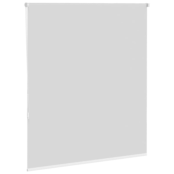 vidaXL Blackout Roller Blind White 125x175 cm Fabric Width 121.6 cm