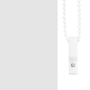 vidaXL Blackout Roller Blind White 125x175 cm Fabric Width 121.6 cm
