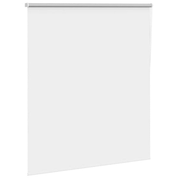 vidaXL Blackout Roller Blind White 135x175 cm Fabric width 131.6 cm