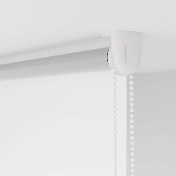 vidaXL Blackout Blind White 120x210 cm Fabric width 116.6 cm