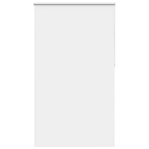 vidaXL Blackout Roller Blind White 125x210 cm Fabric width 121.6 cm