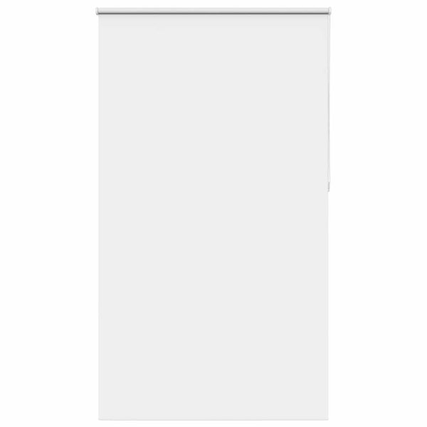 vidaXL Blackout Blind White 130x210 cm Fabric Width 126.6 cm