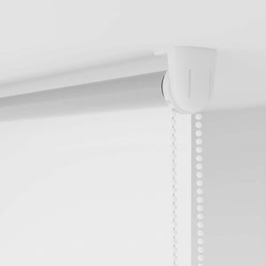 vidaXL Blackout Blind White 130x210 cm Fabric Width 126.6 cm
