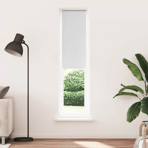 vidaXL Blackout Roller Blind White 40x230cm Fabric width 35.7 cm Polyester