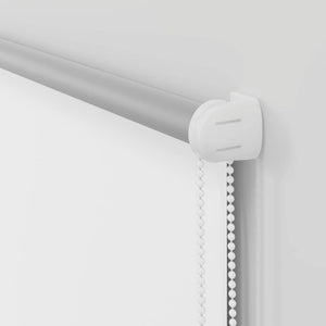 vidaXL Blackout Roller Blind White 40x230cm Fabric width 35.7 cm Polyester