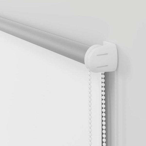 vidaXL Blackout Roller Blind White 40x230cm Fabric width 35.7 cm Polyester