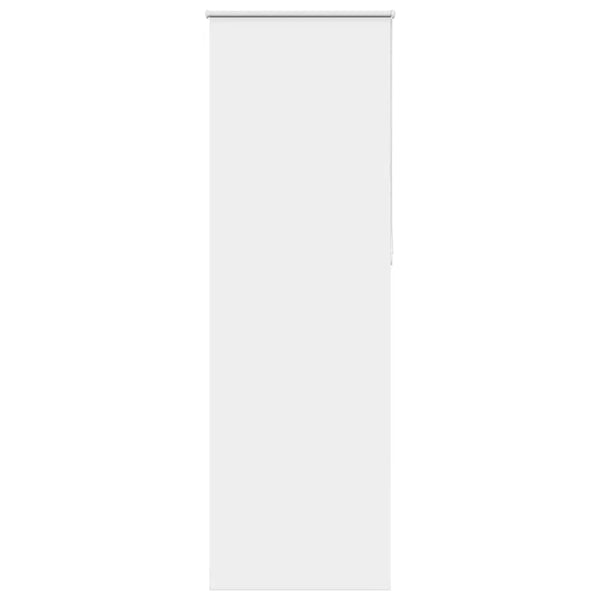 vidaXL Blackout Roller Blind White 70x230cm Fabric Width 65.7 cm Polyester