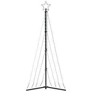 vidaXL LED Christmas Tree 339 LEDs Warm White 182 cm