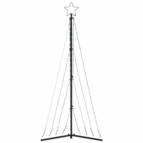 vidaXL LED Christmas Tree 339 LEDs Warm White 182 cm