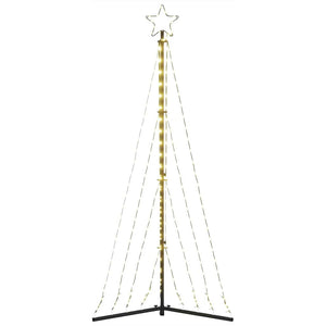 vidaXL LED Christmas Tree 339 LEDs Warm White 182 cm