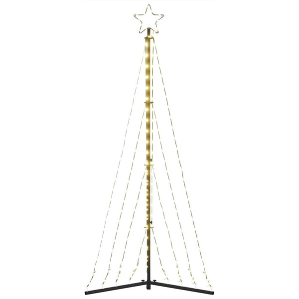 vidaXL LED Christmas Tree 339 LEDs Warm White 182 cm