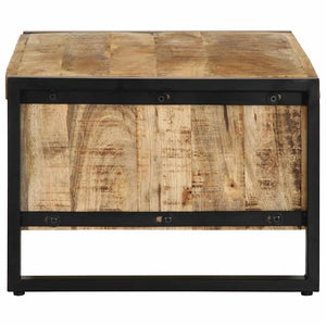 vidaXL Coffee Table 90x50x36 cm Rough Solid Mango Wood