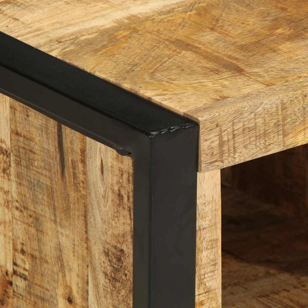 vidaXL Coffee Table 90x50x36 cm Rough Solid Mango Wood