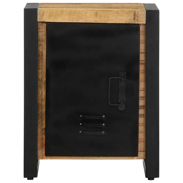 vidaXL Nightstand 40x30x51 cm Rough Mango Wood