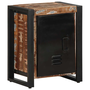 vidaXL Nightstand Multicolored 40x30x51 cm Solid Reclaimed Wood