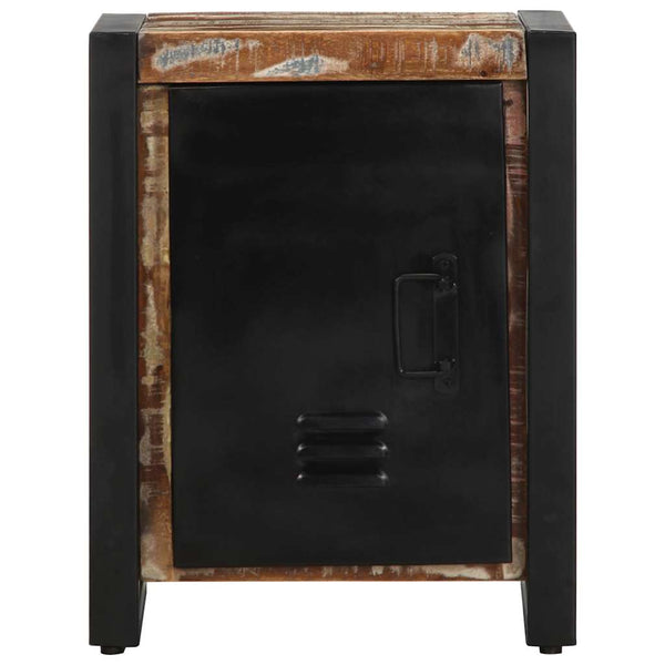 vidaXL Nightstand Multicolored 40x30x51 cm Solid Reclaimed Wood