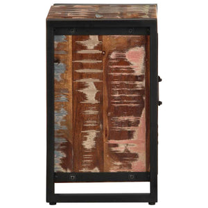 vidaXL Nightstand Multicolored 40x30x51 cm Solid Reclaimed Wood