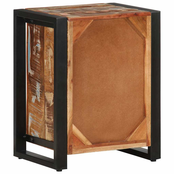 vidaXL Nightstand Multicolored 40x30x51 cm Solid Reclaimed Wood