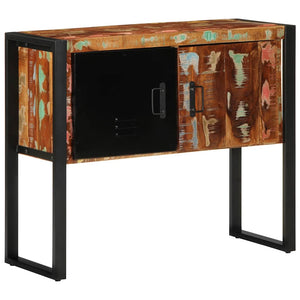 vidaXL Console Table Multicolour 90x35x75 cm Solid Reclaimed Wood